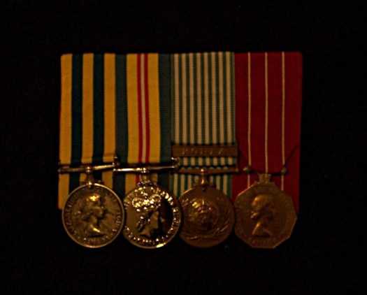 Dad's medals